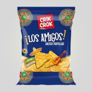 Crik Crok Salted Tortillas 200g