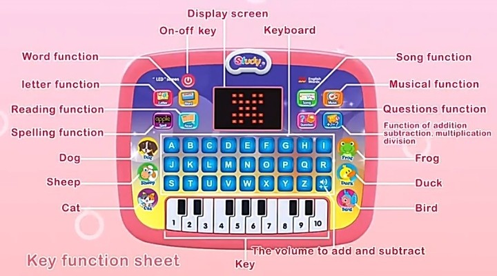 Educational computer toy