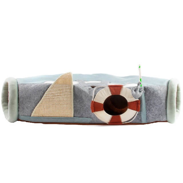 Interactive tunnel soft for pets 27x100