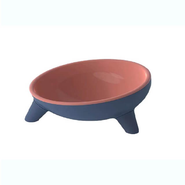 Red feeding bowl 15 degree slanted